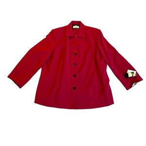 LE SUIT nwt red jacket